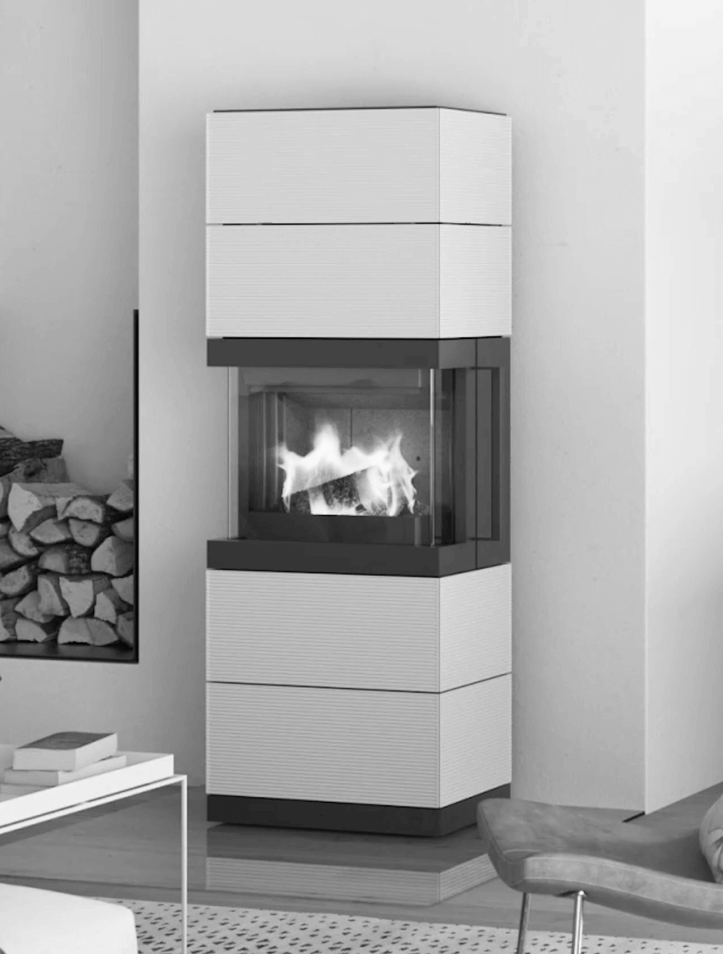 Ofen Referenz von KTS Kamintechnik Stranger